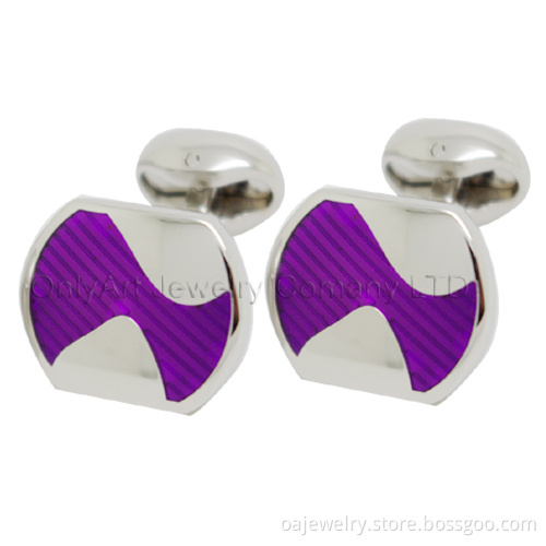 Cheap Cufflinks/ Fashion Brass Enamel Cufflink